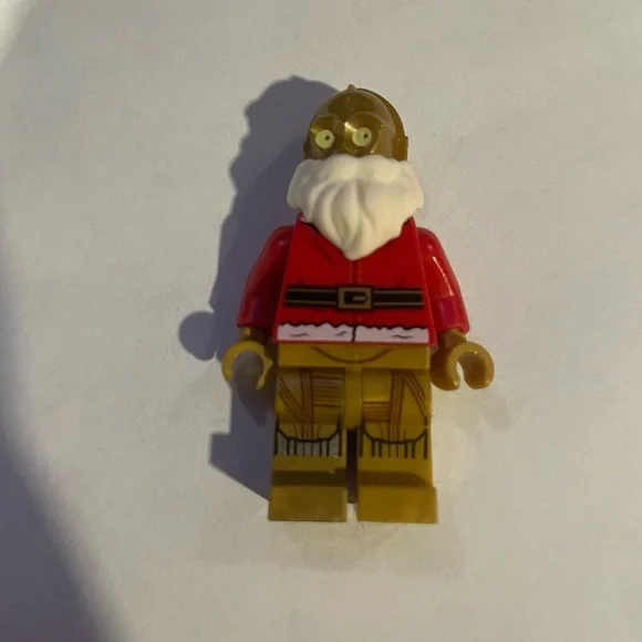 LEGO Star Wars Santa C-3PO Protocol Droid Minifigure (75097) sw0680 - Picture 1 of 2
